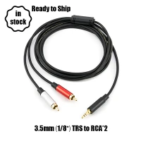 3,5 mm auf Dual-RCA