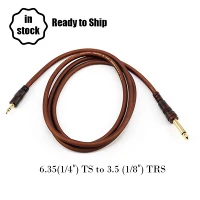 6,35 mm bis 3,5 mm Kabel
